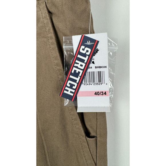 Flag and Anthem Mens Browm Khaki Portland Chino Pants Stretch Size 40/34 NWT - Picture 5 of 9